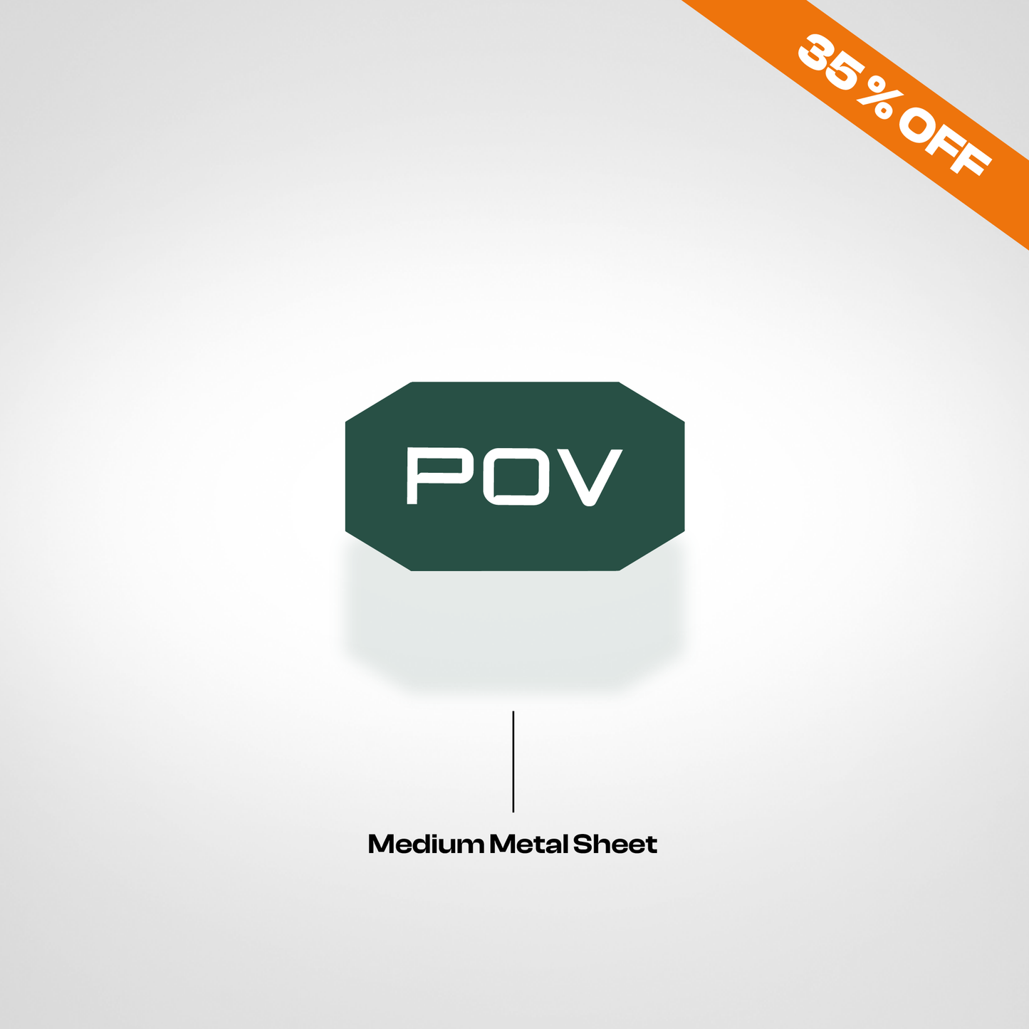 POV - Medium-sized metal sheet
