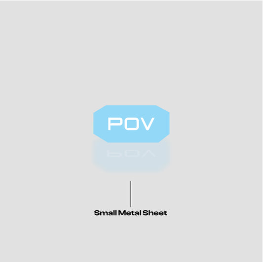 POV - Small-sized metal sheet