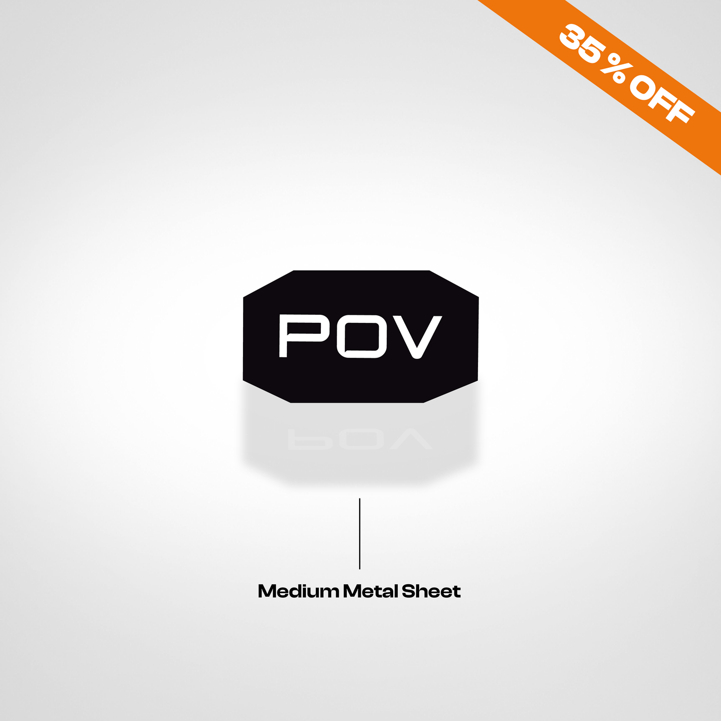 POV - Medium-sized metal sheet