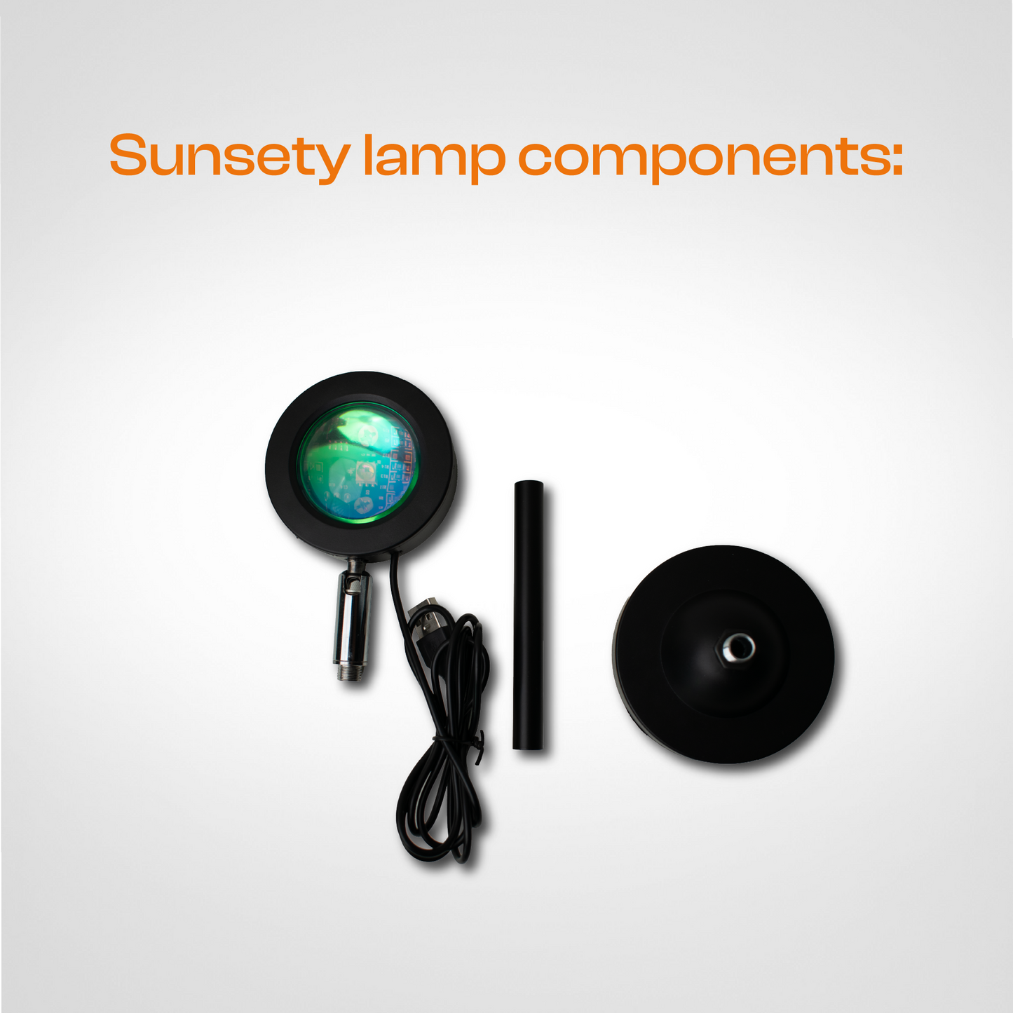 Sunsety Lamp