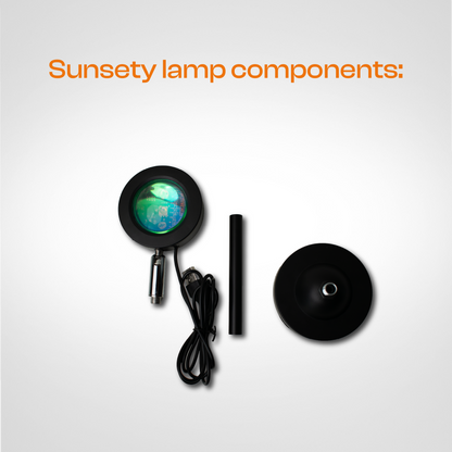 Sunsety Lamp