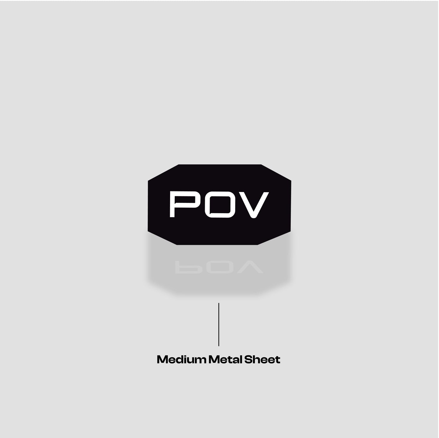 POV - Medium-sized metal sheet