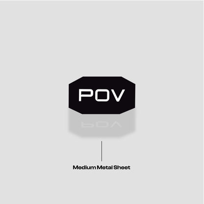 POV - Medium-sized metal sheet