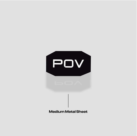 POV - Medium-sized metal sheet
