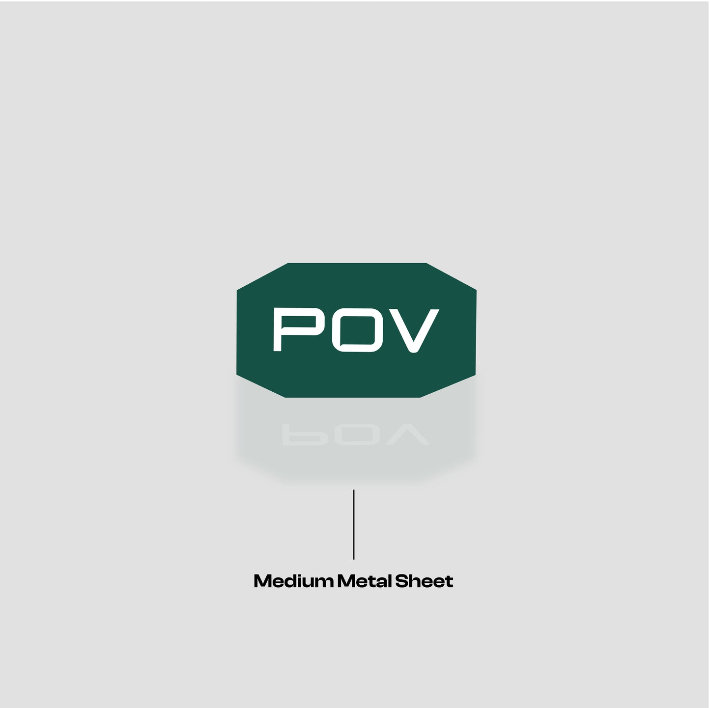 POV - Medium-sized metal sheet