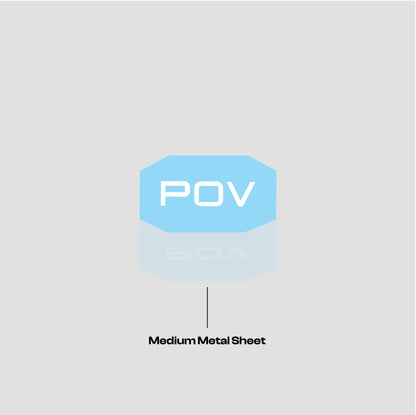 POV - Medium-sized metal sheet