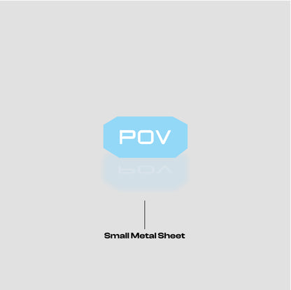 POV - Small-sized metal sheet
