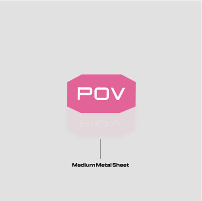 POV - Medium-sized metal sheet