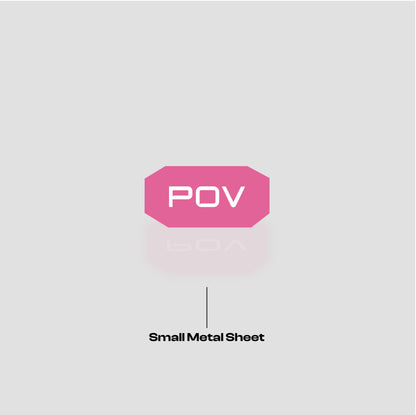 POV - Small-sized metal sheet